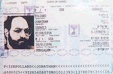 Jonathon Pollard's Israeli Passport